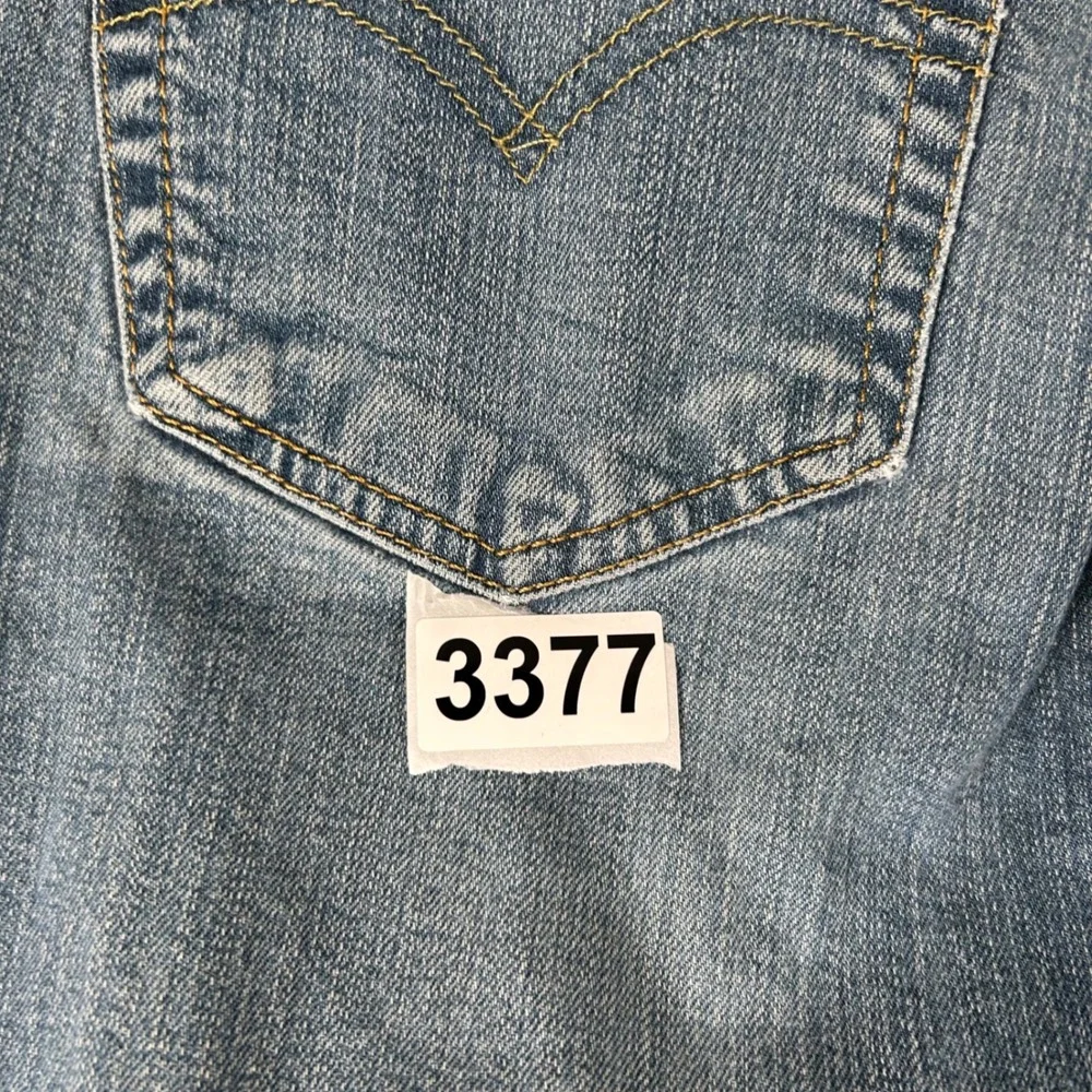 Levi's 514 Straight Fit Jeans Mens 30x30 Light Wash Denim Blue Pants